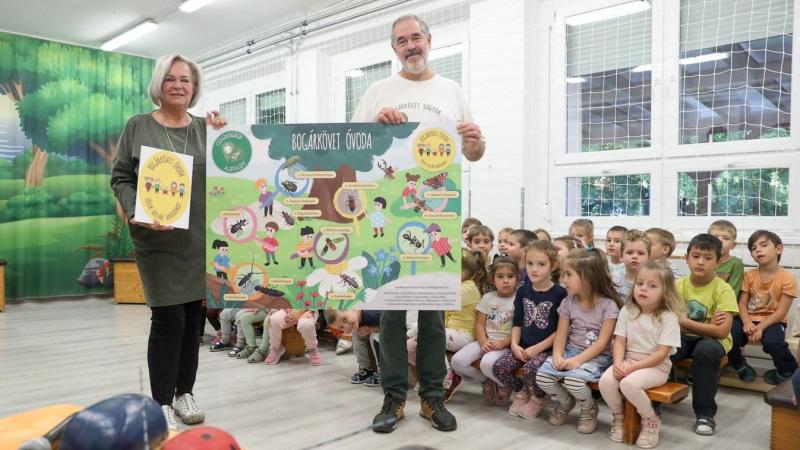 A Szombathelyi Hétszínvirág Óvoda új elnevezést kapott: mostantól Bogárkövet néven ismert.